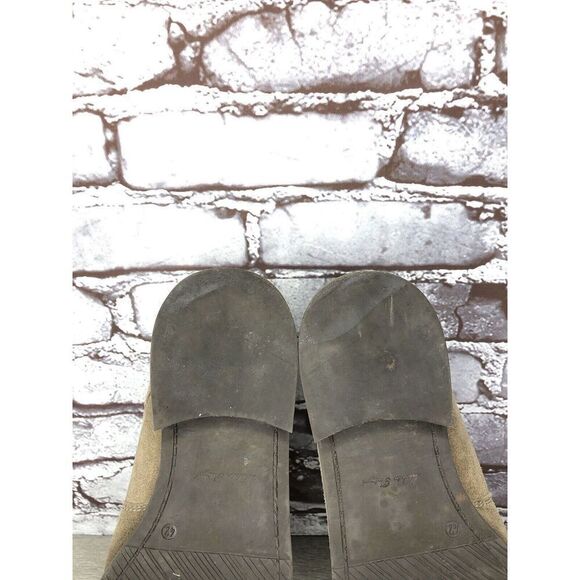 Experience Taupe Suede Leather Oxfords Cap Toe Casual Shoes Men’s Sz 42EU/9M US - Picture 16 of 16